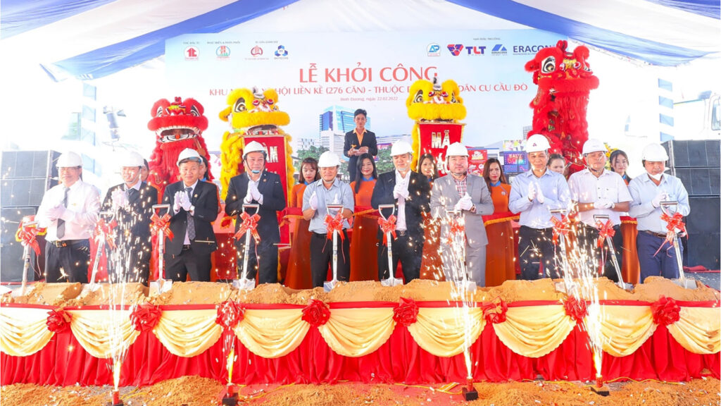 Lễ Khởi công Khu nhà ở xã hội liền kề (276 căn) thuộc dự án KDC Cầu Đò